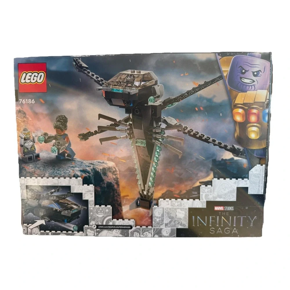 LEGO Marvel Infinity Saga Black Panther Dragon Flyer set (76186)